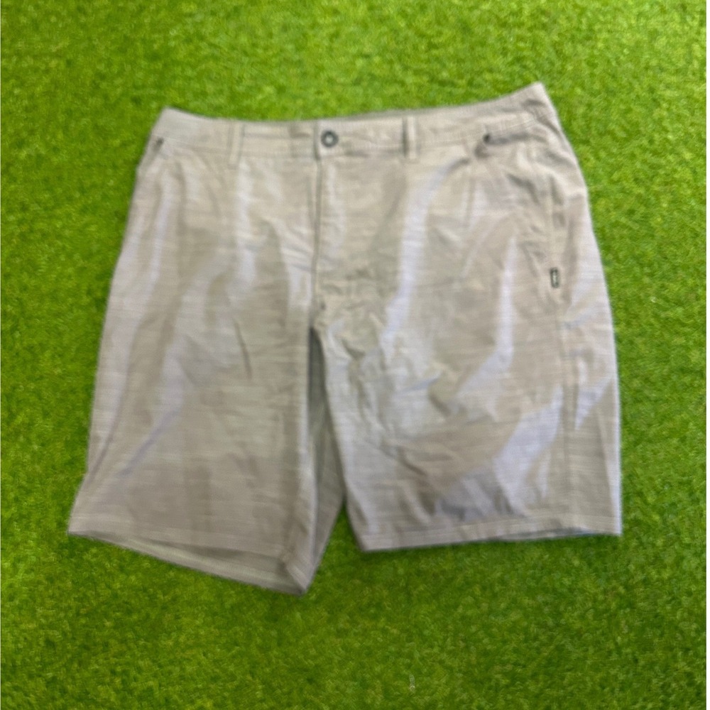 ONeill Hybrid Mens Shorts Gray Heather Stretch Quick Dry Size 38 R8LI BH9